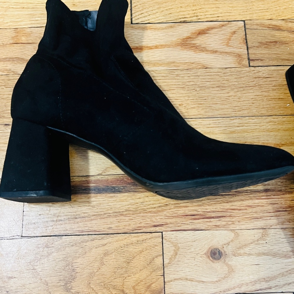 Kelly & Katie Black Heeled Boots